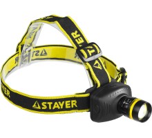 Налобный фонарь PROLight 3 Вт, 3 AAA STAYER 56566
