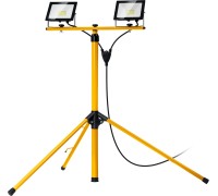 Светодиодный прожектор на штативе LED-MAX, 2x30 Вт, 6500 К, IP 65, 1.6 м STAYER 56925-2-30