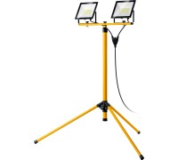 Светодиодный прожектор на штативе LED-MAX, 2x50 Вт, 6500 К, IP 65, 1.6 м STAYER 56925-2-50