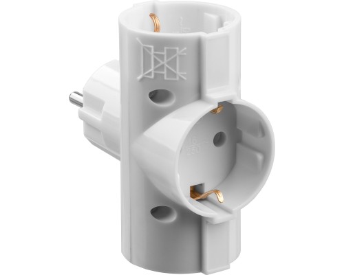 Сетевой разветвитель MAXElectro 3 гнезда STAYER 55093-3