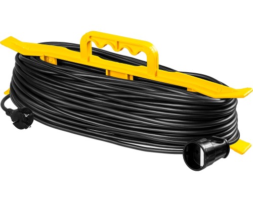 Силовой удлинитель-шнур на рамке MF-207, ПВС, 2x0.75 мм2, 50 м, 2200 Вт STAYER 55018-50_z01