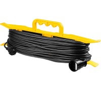 Силовой удлинитель-шнур на рамке MF-207, ПВС, 2x0.75 мм2, 30 м, 2200 Вт STAYER 55018-30_z01