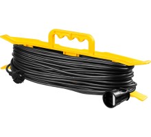 Силовой удлинитель-шнур на рамке MF-207, ПВС, 2x0.75 мм2, 30 м, 2200 Вт STAYER 55018-30_z01