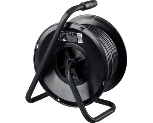 Удлинитель на катушке S-207, ПВС, 2x0.75 мм2, 30 м, 2200 Вт STAYER 55073-30_z02