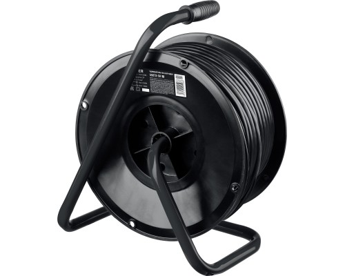 Удлинитель на катушке S-207, ПВС, 2x0.75 мм2, 50 м, 2200 Вт STAYER 55073-50_z02