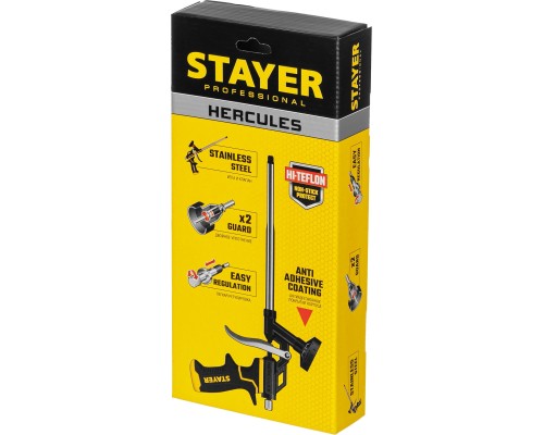 Тефлоновый пистолет для монтажной пены Hercules STAYER 06861_z03