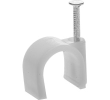 Скоба-держатель для круглого кабеля с оцинкованным гвоздем 16 мм, 40 шт STAYER 4510-16