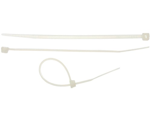Хомуты-стяжки 2.5x100 мм, нейлон РА66, 100 шт, белые STAYER 3785-10