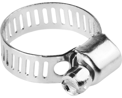 Хомут стальной 13-23 мм, просечная лента 8 мм, цинк, 5 шт STAYER 3780-13-23_z01