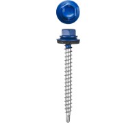 Саморезы СКД кровельные, RAL 5005 синий насыщенный, 29x4.8 мм, 2 500 шт STAYER 30300-48-029-5005