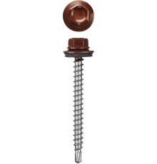 Кровельный саморез STAYER СКД, 70x4.8 мм, тем.-красн., 800 шт. STAYER 30300-48-070-3005