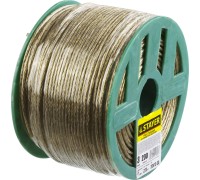 Стальной трос в полимерной оболочке 3 мм, L 200 м STAYER 30410-30