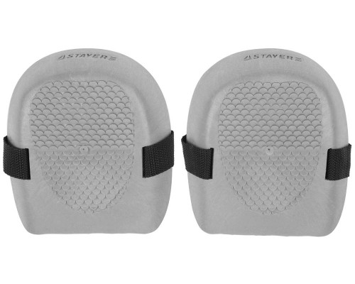 Наколенники защитные STANDARD ПВХ толщиной 5мм, противоскользящая поверхность STAYER 11193_z01