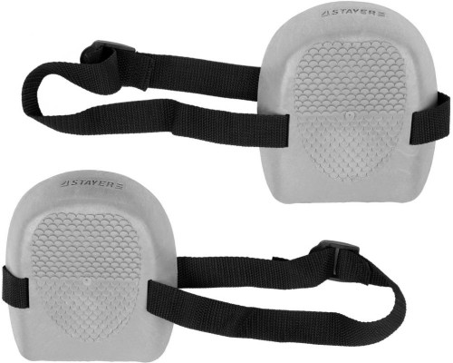 Наколенники защитные STANDARD ПВХ толщиной 5мм, противоскользящая поверхность STAYER 11193_z01