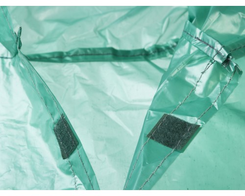 Плащ-дождевик полиэтилен, зеленый, S-XL, 50 микрон STAYER 11610