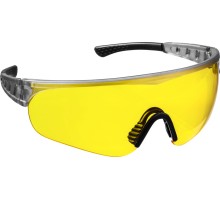 Защитные очки Hercules открытого типа, желтые, широкое моностекло STAYER 2-110435_z01