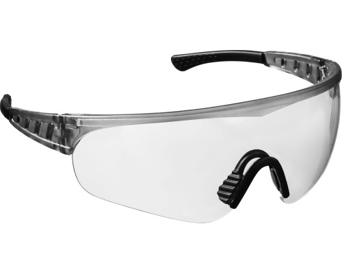 Защитные очки Hercules открытого типа, прозрачные, широкое моностекло STAYER 2-110431_z01