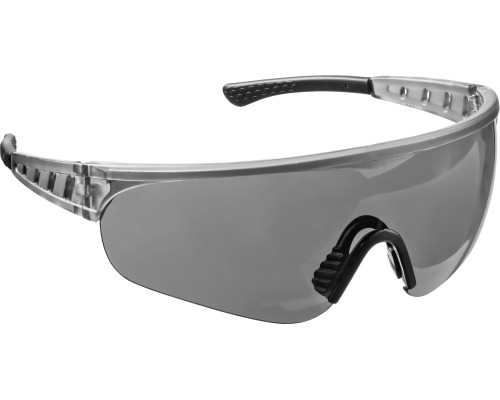 Защитные очки Hercules открытого типа, серые, широкое моностекло STAYER 2-110432_z01