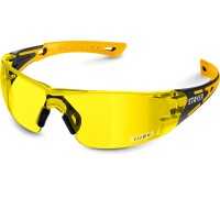 Защитные очки с двухкомпонентными дужками MX-9, открытого типа, желтые STAYER 110491