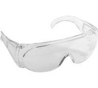 Защитные очки MASTER, открытого типа, прозрачные, монолинза с дополнительной боковой защитой и вентиляцией STAYER 11041_z01
