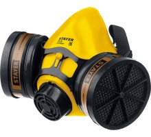 Респиратор противогазовый HF-6000, два фильтра A1 в комплекте STAYER 11175_z01