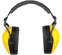 Защитные наушники со складным мягким оголовьем защита до 109 дБ, шарнирное крепление чашек STAYER 11389