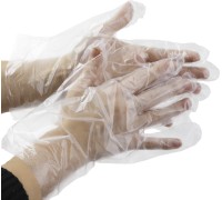 Одноразовые перчатки универсальный размер, 20 шт, полиэтиленовые STAYER 1150-H20_z01