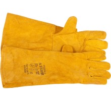 Термостойкие краги PROFI 400 мм, XL (10), с подкладкой, спилковые, для сварки и тяжелых механических работ STAYER 11333-XL_z01