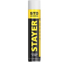 Монтажная пена STD, 750 мл, адаптерная, выход до 35 л STAYER 41133