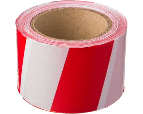 Сигнальная лента MAXTape, 75 мм, 150 м, красно-белая STAYER 12241-75-150