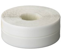 Бордюрная лента для ванн и раковин 3.35 мx40 ммx3.35 м, профиль L, белая STAYER 12341-20-20