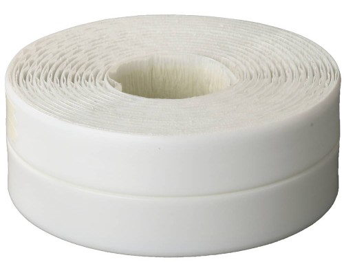 Бордюрная лента для ванн и раковин 3.35 мx40 ммx3.35 м, профиль L, белая STAYER 12341-20-20