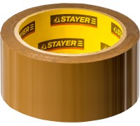 Клейкая лента 48 мм, 60 м, 45 мкм, коричневая STAYER 1207-50
