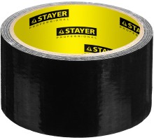 Армированная лента 48 мм, 10 м, черная STAYER 12086-50-10