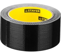 Армированная лента 48 мм, 25 м, черная STAYER 12086-50-25