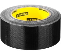 Армированная лента 48 мм, 45 м, черная STAYER 12086-50-50
