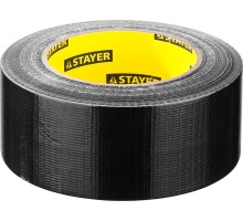 Армированная лента 48 мм, 45 м, черная STAYER 12086-50-50