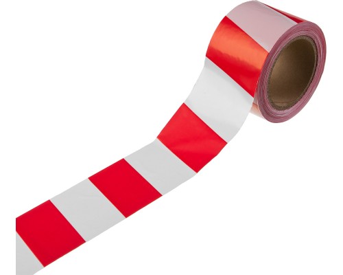 Сигнальная лента MAXTape, 75 мм, 150 м, красно-белая STAYER 12241-75-150