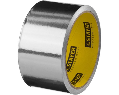 Самоклеящаяся алюминиевая лента ProTape, 50 мм, 10 м, до 120 °С STAYER 12268-50-10
