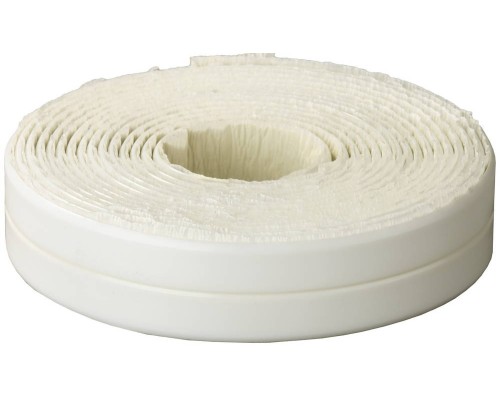 Бордюрная лента для ванн и раковин 3.35 мx22 ммx3.35 м, профиль L, белая STAYER 12341-11-11