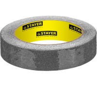 Противоскользящая клейкая лента 25 мм, 5 м, черная STAYER 12270-25-05