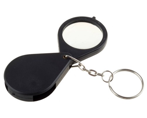 Карманная лупа складная, 10 кратное увеличение, d 30мм STAYER 40521-30