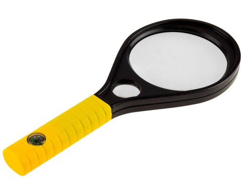 Лупа для чтения, 2-х/6-ти кратное увеличение, d 90 мм STAYER 40530-90