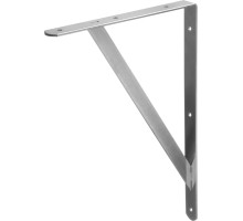 Усиленный уголок-кронштейн 400x280x30x4 мм, оцинкованный STAYER 37423-5