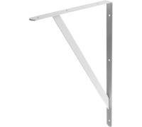 Усиленный уголок-кронштейн 500x330x30x4 мм, белый STAYER 37424-1