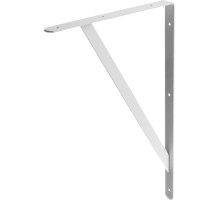 Усиленный уголок-кронштейн 500x330x30x4 мм, белый STAYER 37424-1