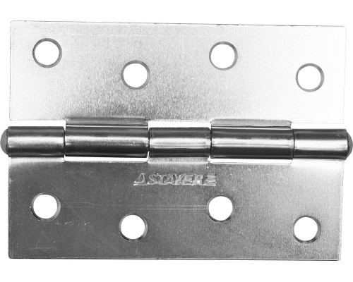 Карточная петля 100x70x1.8 мм, цвет белый цинк STAYER 37611-100-1