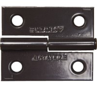 Карточная петля 50x43x1.8 мм, разъемная, левая, цвет коричневый STAYER 37613-50-3L