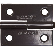 Карточная петля 50x43x1.8 мм, разъемная, левая, цвет коричневый STAYER 37613-50-3L