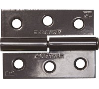 Карточная петля 65x48x2.0 мм, разъемная, правая, цвет коричневый STAYER 37613-65-3R